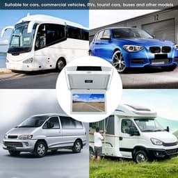 Allecto - Autodakmonitor - 11,6-inch HD 1080P TV - Overhead Automonitor - Volledige Kijkhoek - Ondersteunt Afstandsbediening - Geschikt voor Auto's... — thumbnail 4