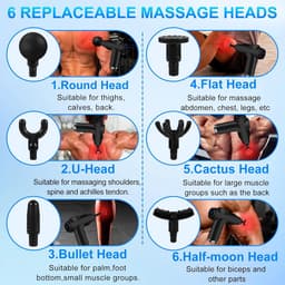 Massage Gun Draadloos - Spierontspanning - Apparaat - Dagelijks — thumbnail 5