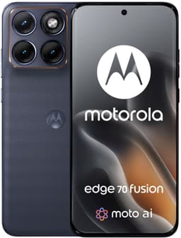 Motorola Edge 70 Fusion - 12GB/256GB - Zwart — thumbnail 1