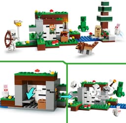LEGO Minecraft Eerste Nacht-Avontuur Speelgoed voor Kinderen en Kinderkamer Decoratie 21593 — thumbnail 5
