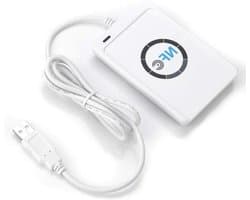 Contactloze RFID Lezer en Schrijver, ACR122U Compatibel met Mifare IC Kaarten en SDK voor Toepassingen