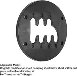 Demping Short Throw Shifter Mid Plate Upgrade voor TH8A — thumbnail 3