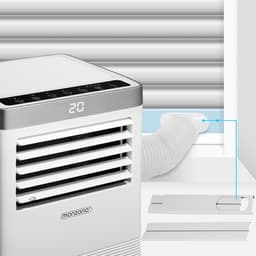 Mobiele Airco - Klimaatregelaar - Ruimte Koelen - App Bediening WiFi - 9000 BTU - Wit — thumbnail 2