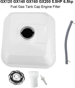 Dailygoods - Gas Fule Tank Vervanging - 3 Liter - Duurzaam en Betrouwbaar - Geschikt voor Grasmaaier Motoren - Vervangingsonderdeel - Ideaal voor Tuin... — thumbnail 5