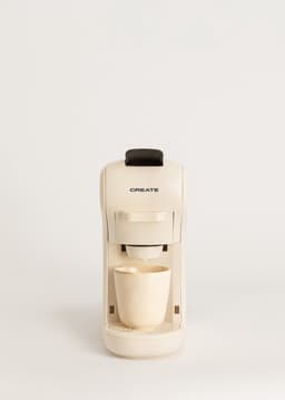CREATE - Pack POTTS Espressomachine met meerdere capsules + MILK FROTHER STUDIO Verwarmingsopschuimer voor melk en chocolade - Gebroken wit — thumbnail 2