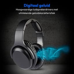 MEDION Draadloze Hoofdtelefoon HS-1 (voor TV, bereik tot 15 m, met oplaadstation, Over Ear, hoog draagcomfort, USB-C, MD40006) — thumbnail 3