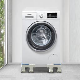 Universele Verstelbare Wasmachine Verhoger-met 8 poten - Meubelverhoger-wit — thumbnail 8