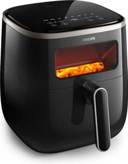 Philips 3000 Series Airfryer XL - HD9257/80 - Kijkvenster - 5.6L - Tot 5 Personen - Zwart — thumbnail 4