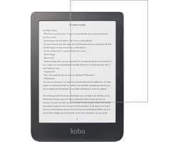 Screenprotector - Geschikt voor Kobo Clara HD - Extra Sterk - Beschermglas - Gehard Glas - Tempered Glass - Screen Protector - Bescherm Cover