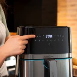 Cecotec Cecofry Full Inox 5500 Pro - Heteluchtfriteuse - Zwart, Antraciet — thumbnail 3