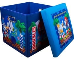 Sonic the Hedgehog - 3 in 1 sound box - bluetooth speaker | opbergbox | poef