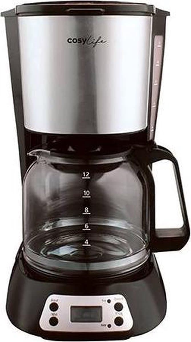 Cosylife CL-PRG27 - Koffiezetapparaat - Zwart — afbeelding 1