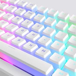 Sounix Mechanisch Gaming Toetsenbord - Mechanisch Qwerty Gaming Toetsenbord - 111 Keys - RGB Effect - US Qwerty - Roze — thumbnail 5