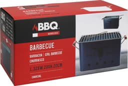 ProGarden Barbecuegrill rechthoekig mat donkerblauw — thumbnail 2