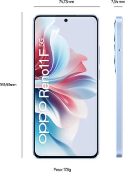Smartphone Oppo RENO 11F 6,7" 8 GB 256 GB Blauw 5000 mAh — thumbnail 2