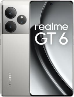 Realme GT 6 5G 12GB 256GB Fluid Silver — thumbnail 1