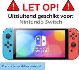 Screenprotector - Geschikt voor Nintendo Switch Screenprotector Bescherm Glas - Tempered Glass Geschikt voor Nintendo Switch Screen Protector — thumbnail 2