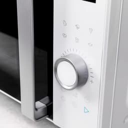Digitale Magnetron - Oven met grill - Snel eten bereiden - Plat interieur zonder draaiplateau - 25 liter inhoud - Wit — thumbnail 3
