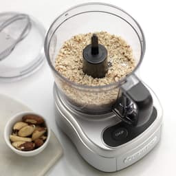 Mini Keukenmachine - Compacte Hakker - Snel Ingrediënten Bereiden - Eenvoudig Schoon te Maken - 900 ml - Zilverkleurig — thumbnail 3