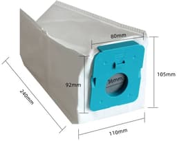 Geschikt voor Samsung Bespoke Jet stofzuiger VCA-ADB953 VS20A95923W Stofzakken - 8 stuks — thumbnail 3