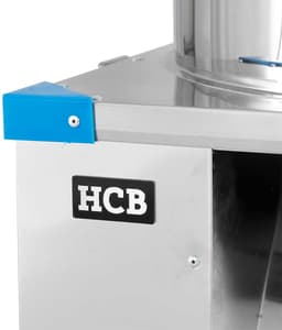 HCB® - Professionele Gevogelte plukmachine - verrijdbaar - 180 st/u - 230V - 45 kg - 4150 — thumbnail 2