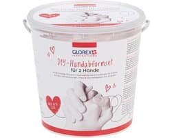 DIY Set voor 3D Handafdrukken in Gips - Cadeau en Souvenir