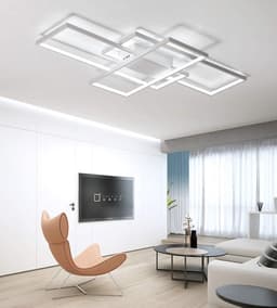 Dimbaar LED Plafondlamp Modern met Afstandsbediening en Kleurtemperatuurregeling — thumbnail 2