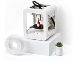 FlexVer® 3D Printer Voor Beginners - Mini- Printset - Kinderen - Wit