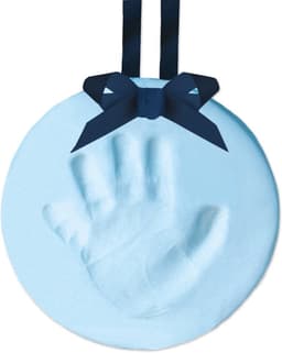 Baby Hand- of Voetafdruk Herinnering Set Blauw — thumbnail 1