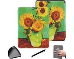 Flexibele TPU Beschermhoes met Polsband voor Kindle Paperwhite (Oudere Modellen 2012-2015)