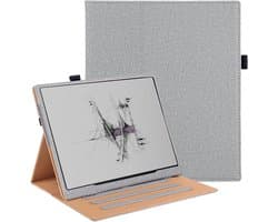 Dunne PU Lederen Smart Cover met Polsband voor 10.3 Inch E-reader