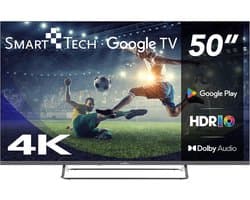 4K UHD TV 50 inch met Google TV en Dolby Audio