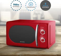 Magnetron 20 liter met Vintage Design en 5 Kookstanden - 700 W — thumbnail 3