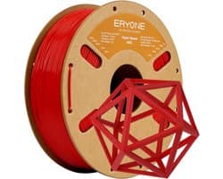 ABS Filament Rood 1.75mm voor 3D Printer, Hoge Snelheid, 1kg