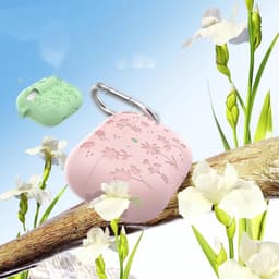Allecto-Beschermhoes Airpods Pro - Hoes Sleutelhaak - Roze - Cartoon TPU Siliconen - Grappig Schattig - Geschikt voor Mannen Vrouwen - 2025 3 — thumbnail 3