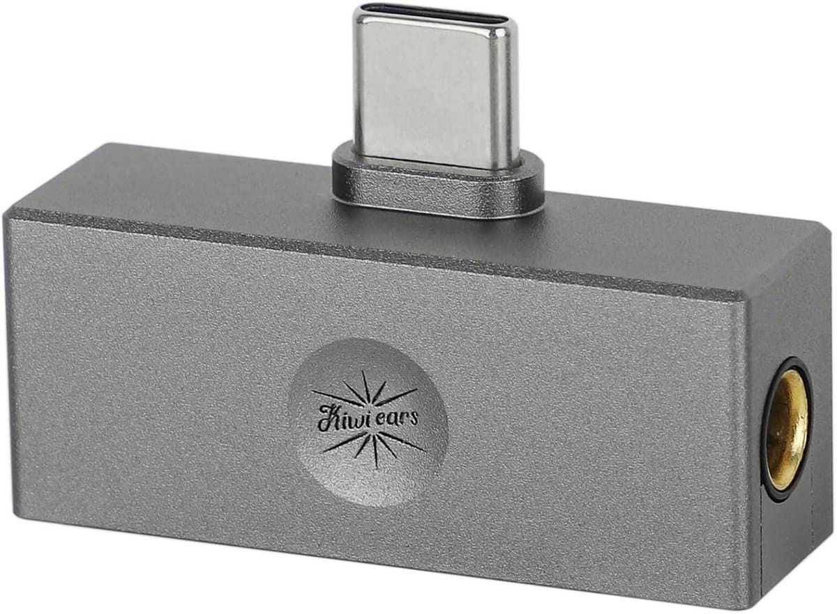 Draagbare USB-C DAC/Versterker met 3.5mm en 4.4mm Uitgang HiFi Audio Adapter — afbeelding 1