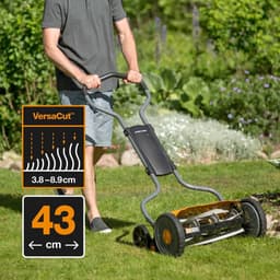 Stille Handmaaier Gazonmaaier Maaibreedte 43 cm Traploos Verstelbaar — thumbnail 3