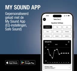 Fresh 'n Rebel Twins Core 2 - Draadloze oordopjes - Bluetooth oortjes met 40 uur speeltijd - Met Microfoon en App - Steel Blue & Flamy Orange — thumbnail 4