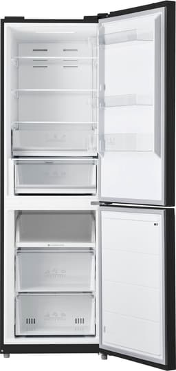 Inventum KV1851B No Frost energiezuinige koel-vriescombinatie - 185cm hoog - 334L - Zeer stil: 35 dB - Superkoelen - Supervriezen - Vrijstaand - Zwart — thumbnail 6