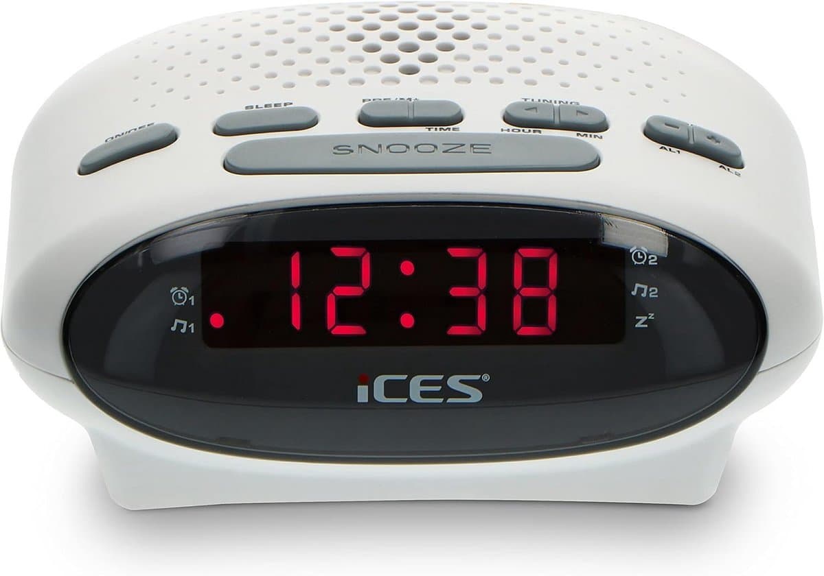 Wekkerradio op Netstroom - Klokradio - DAB - Handig — afbeelding 1