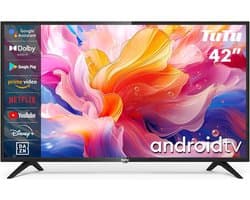 Smart TV 42 inch (106 cm) Full HD Android TV met WLAN en Bluetooth