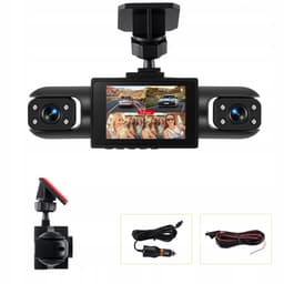 Dashcam - Dashcam Voor Auto - 4-kanaals Auto DVR 1080P - Zwart - 360° & Nachtzicht - Met Parkeermodus & Achteruitrijcamera - Loop opname - 2-inch IPS HD-scherm - Belichtingsaanpassing + Bewegingsdetectie — thumbnail 4