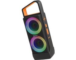 Draadloze Bluetooth Luidspreker met Krachtig Stereogeluid, RGB-Verlichting en 8 Uur Speeltijd