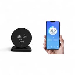 Thermostaat | Wifi | Touchscreen | Opbouw | CV installatie | Tuya Alexa Google | Zwart | Kunststof — thumbnail 2