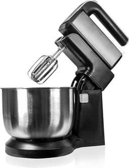 Zyrex® Mixer met Mengkom - Keukenmachine - Deegmixer - Inclusief Deeghaak en Garde - Zwart - ‎26cmx 40 cm x 45cm — thumbnail 1