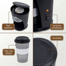 Lomera Koffiezetapparaat Auto 12V - Koffiezetapparaat 12 Volt Auto - Koffiezetapparaat Sigarettenaansteker - Reiskoffiezetapparaat 12V - Koffiemachine Auto - Koffiemachine 12V - Koffiezetter Auto - Koffiezetapparaat voor Onderweg — thumbnail 3