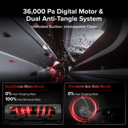 Roborock Saros 20–Robotstofzuiger Met Dweilfunctie–Digitale motor 36000Pa–AdaptiLift Chassis 3.0–Autonoom StarSight systeem 2.0–100℃ Warmwatermopwas–Zelfreinigend Station & Anti-Klit Borstels–Slimme spraakassistent-Saros 10R Upgrade — thumbnail 3