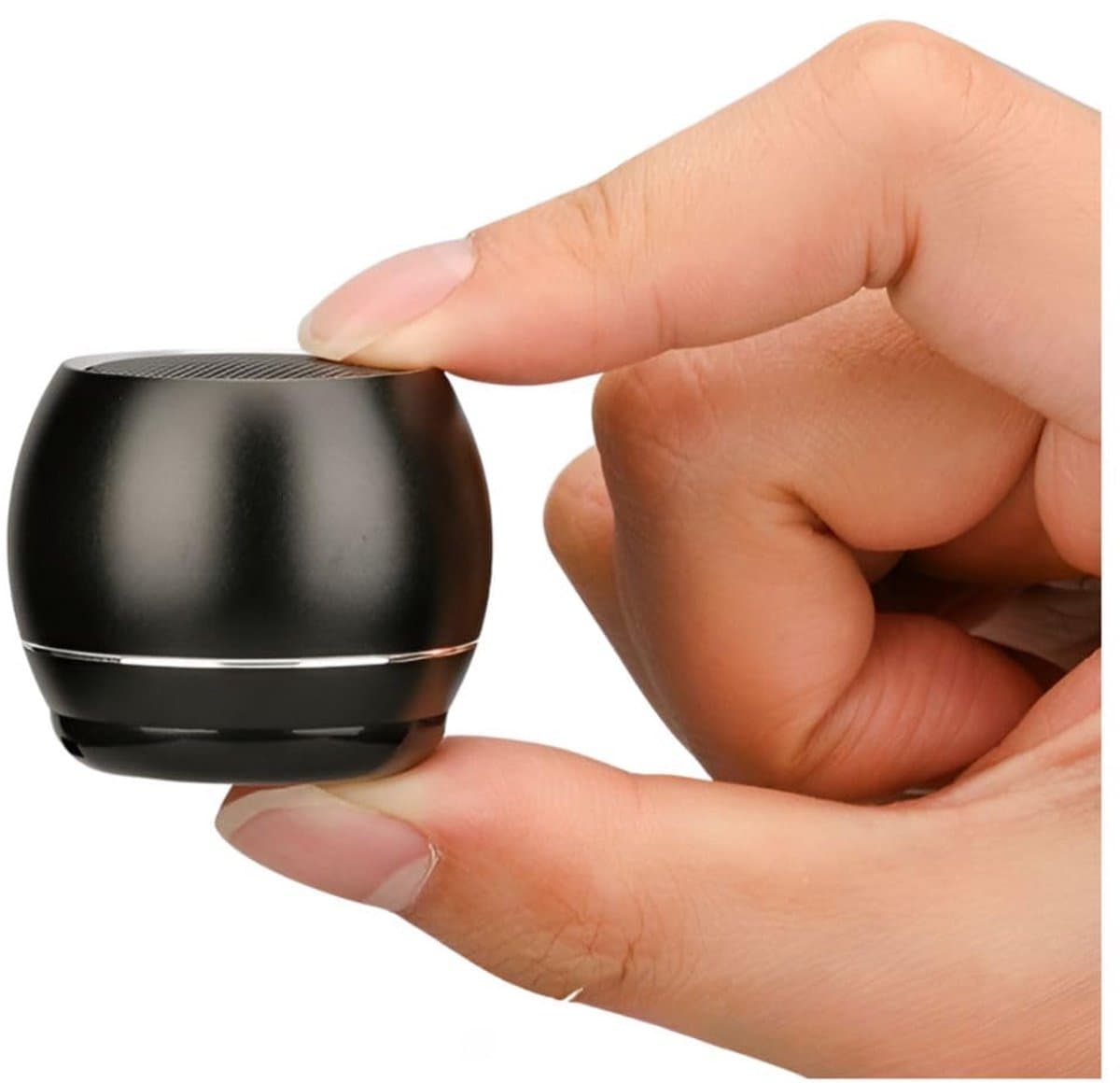 Ynkkvre - Bluetooth Speaker - Mini Draagbare Luidspreker - Draadloze Bluetooth Speaker - True Wireless Stereo - Compacte Draagbare Speaker Met Krachtige Geluidskwaliteit - 2 Stuks - Voor Reizen En Outdoor Gebruik Zwart — afbeelding 1