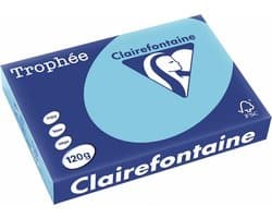 Gekleurd Kopieer- en Printerpapier A4 - Blauw - Hoge Kwaliteit voor Laser en Inkjet