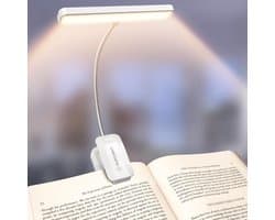Leeslampje voor Boek - Loeplamp voor in Bed - Lamp met Klem - Leescomfort